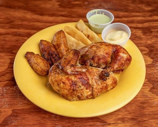 1/2 Chicken (white, no sides).