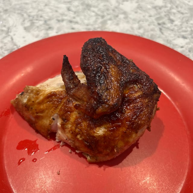 1/4 Chicken White (no sides).