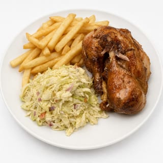 1/2 Chicken (Dark With 2 Sides)