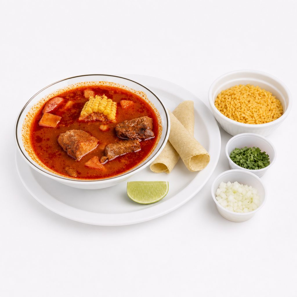 Bowl of Beef Soup.
