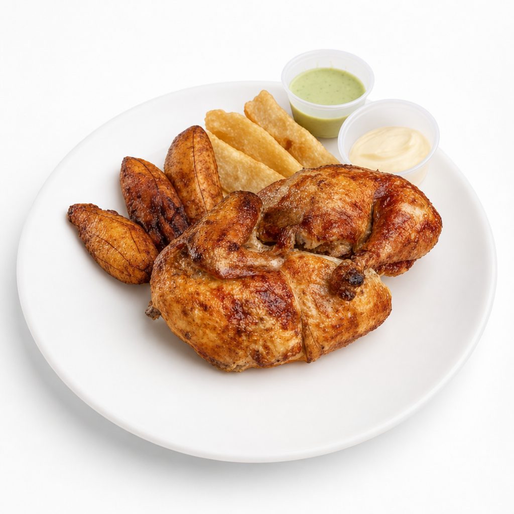 1/2 Chicken (white, no sides).