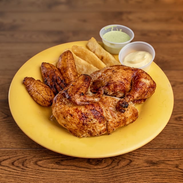 1/2 Chicken (white, no sides).