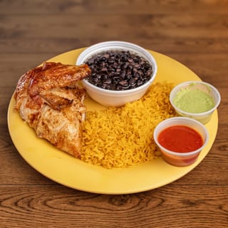 1/4 Chicken (White With 2 Sides)
